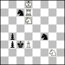 Rd8 Pd3 Td7 Cd6 Cg2 + Rc3 Pb4 Pb3 Cc7 Cf4