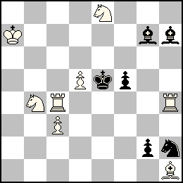 Ra7 Pc3 Pd5 Tc4 Th4 Fh1 Cb4 Ce8 + Re5 Pf5 Pg2 Fg7 Fh7 Ch2