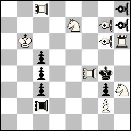 Rb6 Pg2 Th6 Ce7 Ch3 Yc8 Yf4 Lg7 Lg6 + Rg4 Pc5 Pc4 Pc3 Pg3 Yc2 Lh8 Lh7