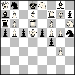 Rd5 Pb7 Pb6 Pb5 Pd7 Pf6 Pf5 Pg5 Pg3 Da8 Td6 Tf7 Fg7 Ce8 Ch6 + Rd8 Pa5 Pc5 Pe5 Pf4 Ph7 Ta6 Fa7 Fg8 Cb8 Ch5