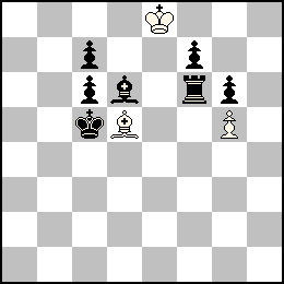 Re8 Pg5 Fd5 + Rc5 Pc7 Pc6 Pf7 Pg6 Tf6 Fd6