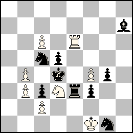 Rf1 Pb4 Pb3 Pc6 Pc2 Pf4 Te6 Cd3 + Rd4 Pc3 Pd5 Pf3 Pg4 Te3 Fh7 Cc5 Cg1