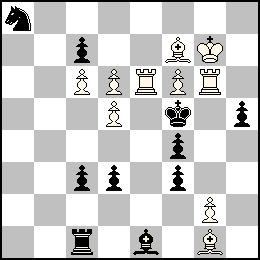 Rg7 Pc6 Pd6 Pd5 Pf6 Pg2 Te6 Tg6 Ff7 Fg1 + Rf5 Pc7 Pc3 Pd3 Pf4 Pf3 Ph5 Tc1 Fe1 Ca8