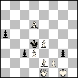 Rg1 Pd3 Pe4 Pf2 De1 Fd6 Fe2 + Rd4 Pa5 Pc3 Pg3