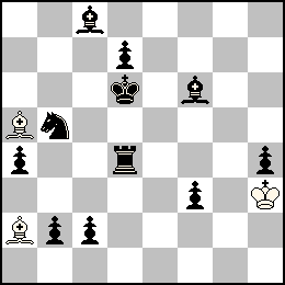 Rh3 Fa5 Fa2 + Rd6 Pa4 Pb2 Pc2 Pd7 Pf3 Ph4 Td4 Fc8 Ff6 Cb5