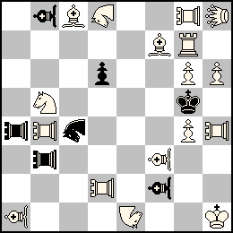Rh1 Pg6 Pg4 Ph6 Tg7 Fc8 Ff7 Cb5 Ne1 Gd8 Yb4 Yd2 Yg8 Yh4 La1 Lf3 Uh8 + Rg5 Pd6 Gc4 Ya4 Yb3 Lb8 Lf2
