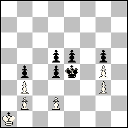 Ra1 Pb3 Pb2 Pd2 Pg4 Pg3 + Re4 Pb4 Pd5 Pd4 Pe5 Pg5