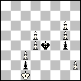 Rc1 Pc3 Pd5 Pd4 Pg6 Pg5 Ph2 + Re4 Pc2 Pg4