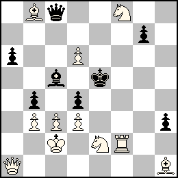 Rc2 Pb3 Pc3 Pd6 Pd3 Da1 Tf2 Fb8 Fh1 Ce2 Cf8 + Re5 Pa6 Pb4 Pd4 Pg7 Ph3 Dc8 Fc5