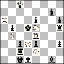 Rd3 Pb4 Dc8 Ta6 Te4 Ce5 Ce2 + Rd5 Pb5 Pc3 Pe6 Pe3 Pg7 Ph6 Ph3 Dc1 Tc2 Th5 Fd1 Fg1