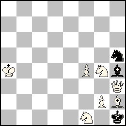 Ra4 Pf4 Pg2 Dh3 Fh2 Cf1 Cg4 + Rh1 Fh4 Ch5