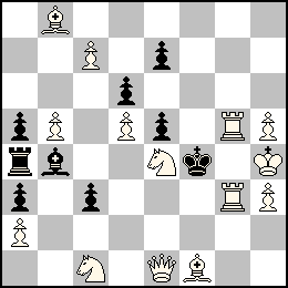 Rh4 Pa2 Pb5 Pc7 Pd5 Ph5 Ph3 De1 Tg5 Tg3 Fb8 Ff1 Cc1 Ce4 + Rf4 Pa5 Pa3 Pc3 Pd6 Pe7 Pe5 Ta4 Fb4