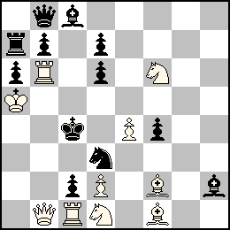 Ra5 Pd2 Pe4 Db1 Tb6 Tc1 Ff2 Ff1 Cd1 Cf6 + Rc4 Pa6 Pb7 Pc2 Pd7 Pd6 Pf4 Db8 Ta7 Fc8 Fh2 Cd3