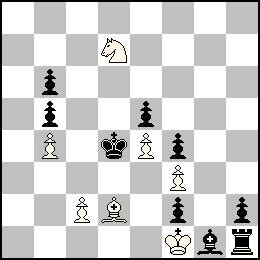 Rf1 Pb4 Pc2 Pe4 Pf3 Fd2 Cd7 + Rd4 Pb6 Pb5 Pe5 Pf4 Pf2 Ph2 Th1 Fg1