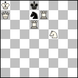 Ra8 Da7 Td6 Te7 Cf5 + Rd8 Cd7