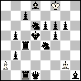 Rf8 Pa2 Fg2 + Rd5 Pb5 Pb3 Pc7 Pe6 Pf6 Pf5 Pg6 Dd1 Tc4 Tc1 Fd8 Fh1 Cd6 Ce4