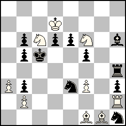 Rd7 Pa3 Pb2 Pf3 Th2 Ff1 Fg1 Cc6 Cf6 + Rc5 Pb6 Pb5 Pb3 Pd6 Pe6 Pf5 Ph3 Th4 Fh6 Ce3 Ch1