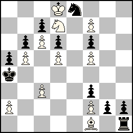 Rd8 Pa2 Pb5 Pc6 Pc3 Pd5 Pf7 Pf5 Pf2 Ff1 Cd7 + Ra4 Pa5 Pb6 Pc7 Pd6 Pf6 Pf3 Pg2 Ph2 Th1 Ce8