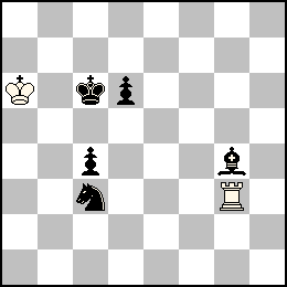Ra6 Tg3 + Rc6 Pc4 Pd6 Fg4 Cc3