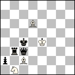 Re4 Fc2 Fd6 Cb1 + Rc4 Pa2 Dc3 Tb3