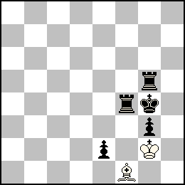 Rg2 Ff1 + Rg4 Pe2 Pg3 Tf4 Tg5