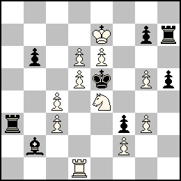 Re7 Pc4 Pc3 Pd6 Pd5 Pe6 Pf2 Pg5 Pg3 Td1 Ce4 + Re5 Pb6 Pf3 Pg7 Ph5 Ta3 Th7 Fb2