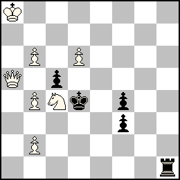 Ra8 Pb6 Pb4 Pb2 Pd6 Da5 Cc4 + Rd4 Pc5 Pf4 Pf3 Th1