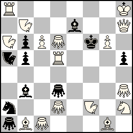 Rh8 Pc6 Pg6 Dh7 Ta8 Td5 Fb1 Fg1 Ch2 Na6 Nb7 Nf2 Sc1 Sd6 Sd2 Sh3 + Rf6 Pb6 Pb5 Ph5 Fb3 Fe7 Ca2 Na5 Sa1 Sd3