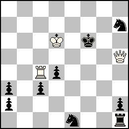 Rd6 Dh5 Tc4 + Rf6 Pa3 Pa2 Pc3 Pd4 Ph2 Th1 Ce1 Ch7