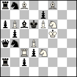 Rf5 Pb6 Pd4 Pe6 Tc3 Fc8 Ff8 Ce3 Cf6 + Rd6 Pa6 Pb5 Pc2 Pd3 Pe7 Da4 Ta8 Ta2 Fc6 Cb8 Cb4