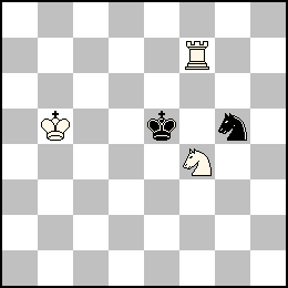 Rb5 Tf7 Cf4 + Re5 Cg5