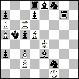 Rf1 Pa6 Pa5 Pc3 Pc2 Pd5 Tc6 Fe4 + Rb5 Pa7 Pa3 Pc5 Pd7 Td8 Tg7 Fe8 Fe3 Cf8 Cf2
