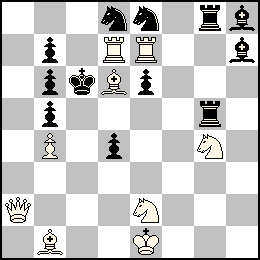 Re1 Pb4 Da2 Td7 Te7 Fb1 Fd6 Ce2 Cg4 + Rc6 Pb7 Pb6 Pb5 Pd4 Pe6 Tg8 Tg5 Fh8 Fh7 Cd8 Ce8