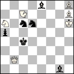 Rh6 Db2 Fh8 Fh7 Ca6 Nc7 + Rc4 Pa5 Fe8 Fg1 Cc6 Cd6