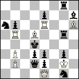 Rg2 Pb3 Pb2 De1 Tb5 Te6 Fd5 Fh6 + Rd4 Pb6 Pd3 Pe7 Pe3 Pe2 Pg3 Dd2 Tg8 Tg5 Fh7 Ca6 Cg1