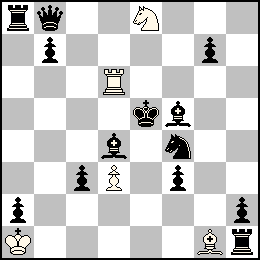 Ra1 Pd3 Td6 Fg1 Ce8 + Re5 Pa2 Pb7 Pc3 Pf3 Pg7 Ph2 Db8 Ta8 Th1 Fd4 Ff5 Cf4