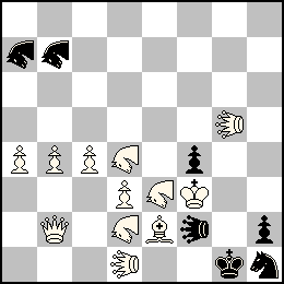 Rf3 Pa4 Pb4 Pc4 Pd3 Db2 Fe2 Gd4 Gd2 Ge3 Ud1 Ug5 + Rg1 Pf4 Ph2 Ch1 Ga7 Gb7 Uf2