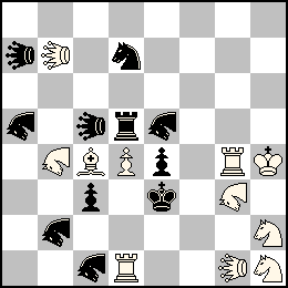 Rh4 Pd4 Td1 Tg4 Fc4 Ch2 Ch1 Gb4 Gg3 Ub7 Ug1 + Re3 Pc3 Pe4 Td5 Cd7 Ga5 Gb2 Gc1 Ge5 Ua7 Uc5