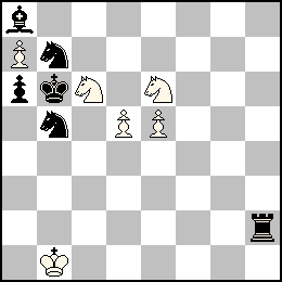 Rb1 Pa7 Pd5 Pe5 Cc6 Ce6 + Rb6 Pa6 Th2 Fa8 Cb7 Cb5