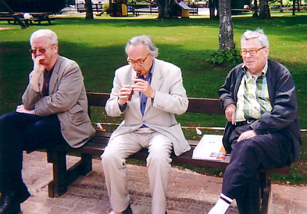 Alain, John et Yves