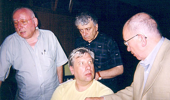 Roland, Olivier, Petko & Yves