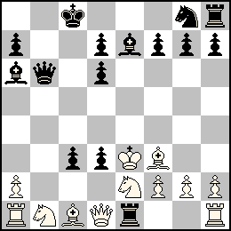 Re3 Pa2 Pf2 Pg2 Ph2 Dd1 Ta1 Th1 Fc1 Ff3 Cb1 Ce2 + Rc8 Pa7 Pc3 Pd7 Pd6 Pd3 Pf7 Pg7 Ph7 Db6 Te1 Th8 Fa6 Fe7 Cg8