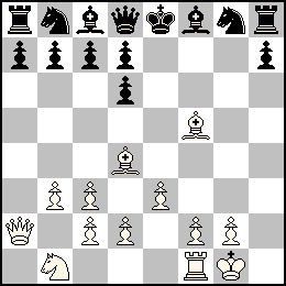 Rg1 Pb3 Pc3 Pc2 Pd2 Pe3 Pf2 Pg2 Da2 Tf1 Fd4 Ff5 Cb1 + Re8 Pa7 Pb7 Pc7 Pd7 Pd6 Ph7 Dd8 Ta8 Th8 Fc8 Ff8 Cb8 Cg8