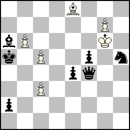 Rg6 Pb6 Pc5 Pc3 Pg7 Fe8 + Ra5 Pa2 Pe4 Pf5 Df4 Fa6 Ch5